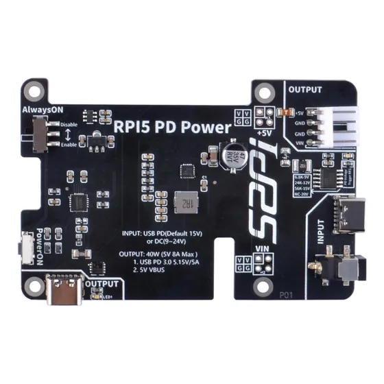 Placa De Expansión De Alimentación Geeekpi Para Raspberry