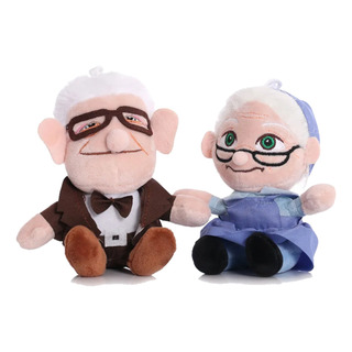 Pelucia Vovos Ellie E Carl Up Altas Aventuras 15cms Chaveiro Pelucia Vovos Ellie E Carl Up Altas Aventuras 15cms Chaveiro