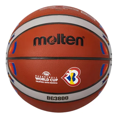 Balon Baloncesto No.7 Molten Piel Sintetica Edicion Especial Color Naranja/beige