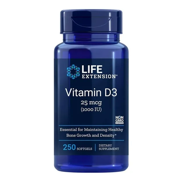 Vitamina D3 Salud Total Premium 1,000iu 250 Tabletas Eg D20