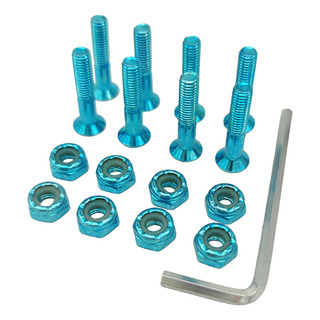 Tornillos Para Patineta Longboard Duradero Reparación Azul Tornillos Para Patineta Longboard Duradero Reparación Azul