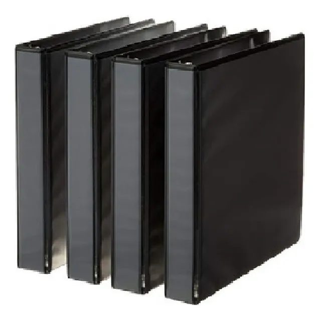 Carpeta 3 Aros 1/2 Pulgada Tamaño Carta Negro Ofimak