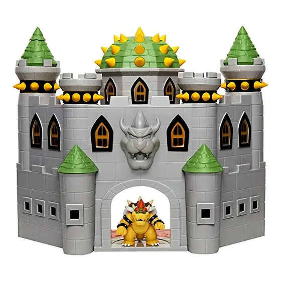 Castillo Bowser Mario Bros Delujo