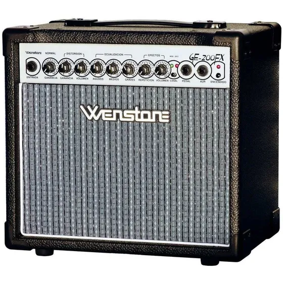 Amplificador Para Guitarra Wenstone Ge200 Fx  20wats Efectos