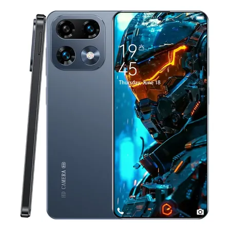 Dual Sim Gt16 Pro16gb Ram+1024gb Rom Handyfone 2026 Configuración De Gama Alta Smartphone Android 16 Red 5g Pantalla De Alta Definición De 6.8 Negro