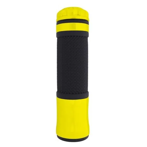 Par Puños Gvs Negro Amarillo Brasil Fas Motos