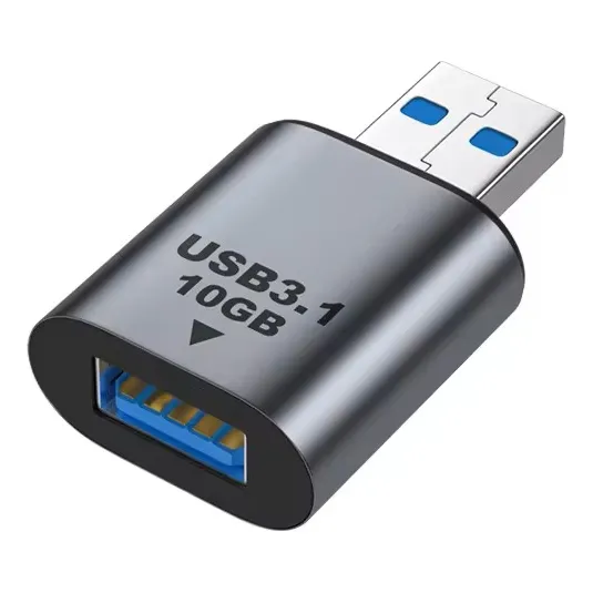 Adaptador Extensor Usb 3.1 Gen2 Hembra A Usb A Macho 10gbs