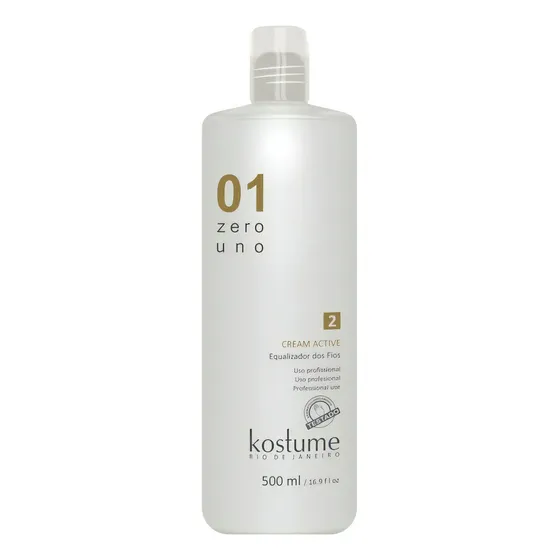 Alisado 01 Zero Uno Cream Active Kostume X 500ml