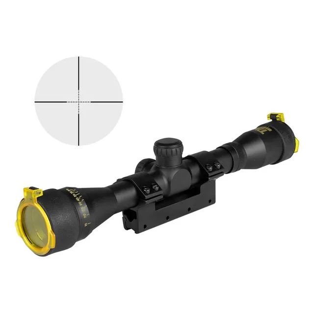Luneta 4x32 Premium Parallax Mil Dot  Mount Unico Espingarda
