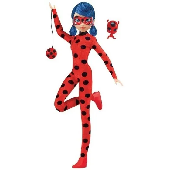 Muñeca Miraculous Ladybug Con Tikki Nuevo