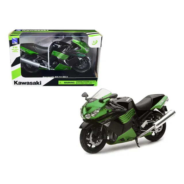 Kawasaki Zx-14 2011 En Escala 1:12 Metal