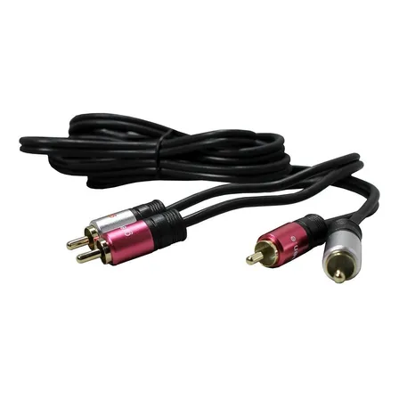 Cable De Audio 2 Rca A 2 Rca 2 Metros Green-e