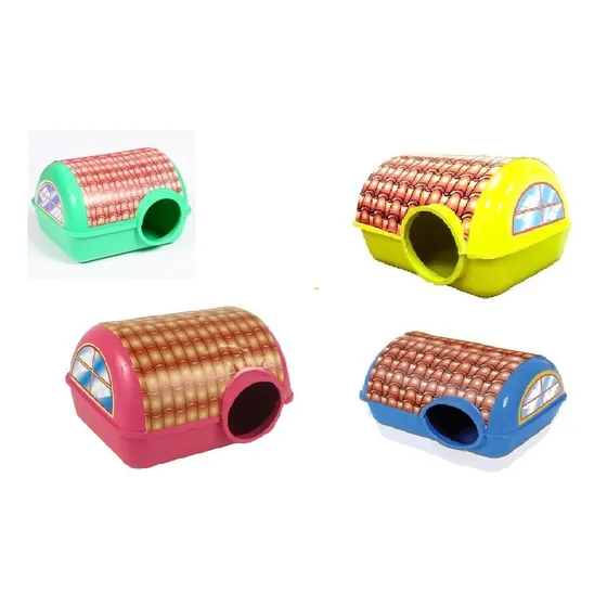 Casinha P/ Hamster Esquilo Ratinho E Gerbil Plastico 