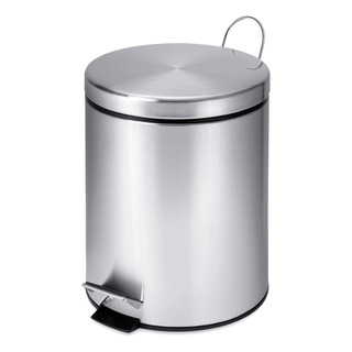 Mini Cubo De Basura Honey-can-do De Acero Inoxidable Con Tap Mini Cubo De Basura Honey-can-do De Acero Inoxidable Con Tap