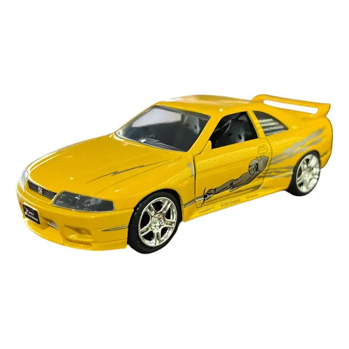 ミニカー LBWK 35GT-RR Yellow Mini GT - LB-Silhouette WORKS GT NISSAN 35GT-RR Ver.1 Yellow