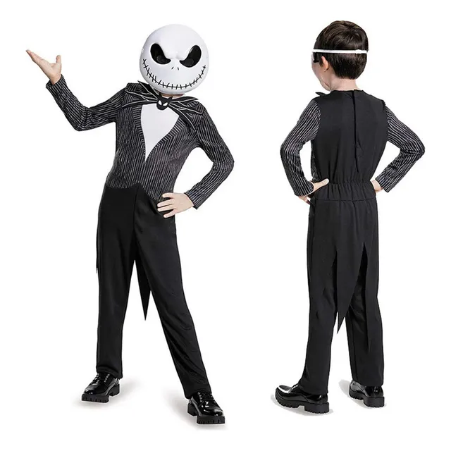 Disfraz De Halloween For Niños De Jack Skellington +