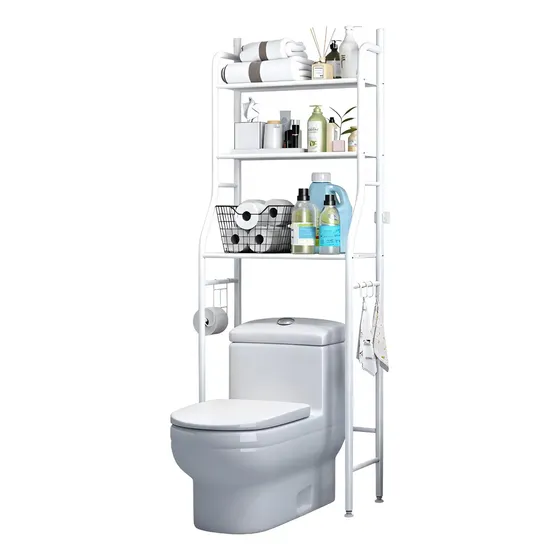 Estante Mueble Organizador De Baño 3nvl Color Colores | Cuotas sin interés