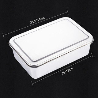 Plato Rectangular De Acero Inoxidable Para Uso Doméstico Con Plato Rectangular De Acero Inoxidable Para Uso Doméstico Con