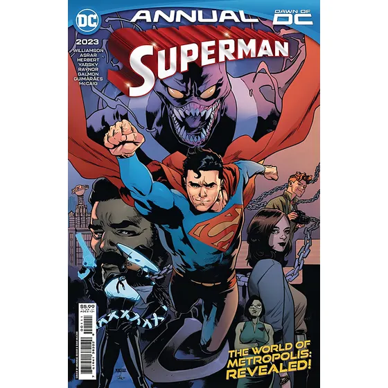 Superman 06/83: The World Of Metropolis: Revealed!, De Mahmud Asrar. Dawn Of Dc, Vol. 1. Editorial Panini, Capa Mole, Edição 83 Em Inglês, 2024