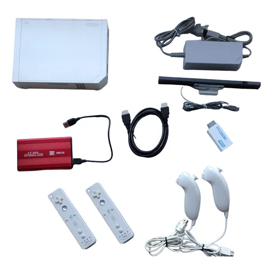 Nintendo Wii Varios Controles Motion Plus Hdmi Disco Duro