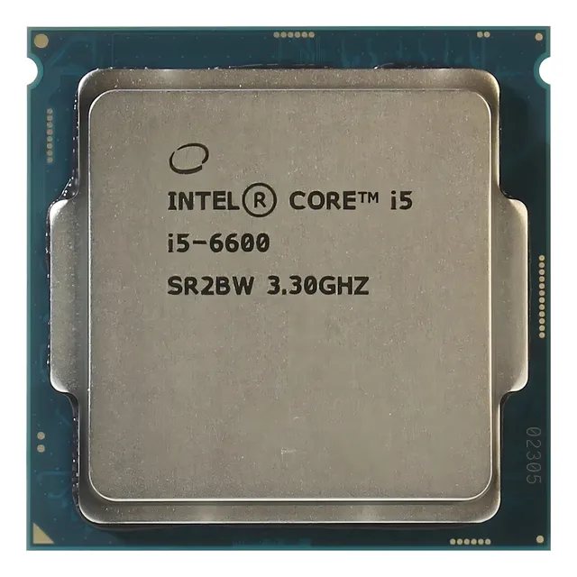 Procesador gamer Intel Core i5-6600 CM8066201920401 de 4 núcleos y 3.9GHz de frecuencia con gráfica integrada