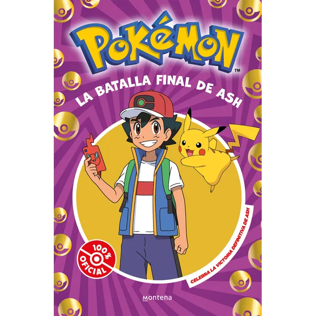 Pokemon La Batalla Final De Ash Libro Montena En Español
