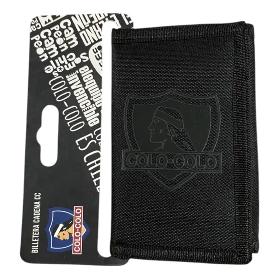 Billetera Cadena Del Colo Colo Fanatico Porta Documento