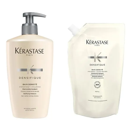 Kit Densifique Bain Densité Shampoo 500ml Kérastase + Refil