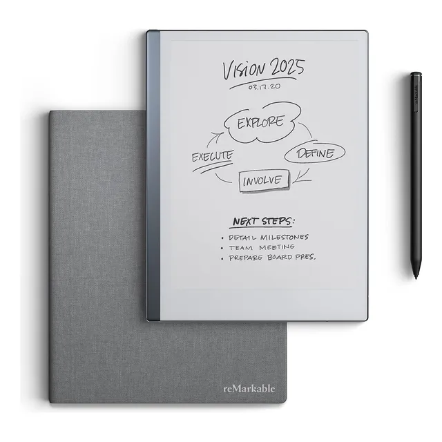 Tablet Remarkable 2 De 10,3 Con Marker Plus Pen & Book Foli