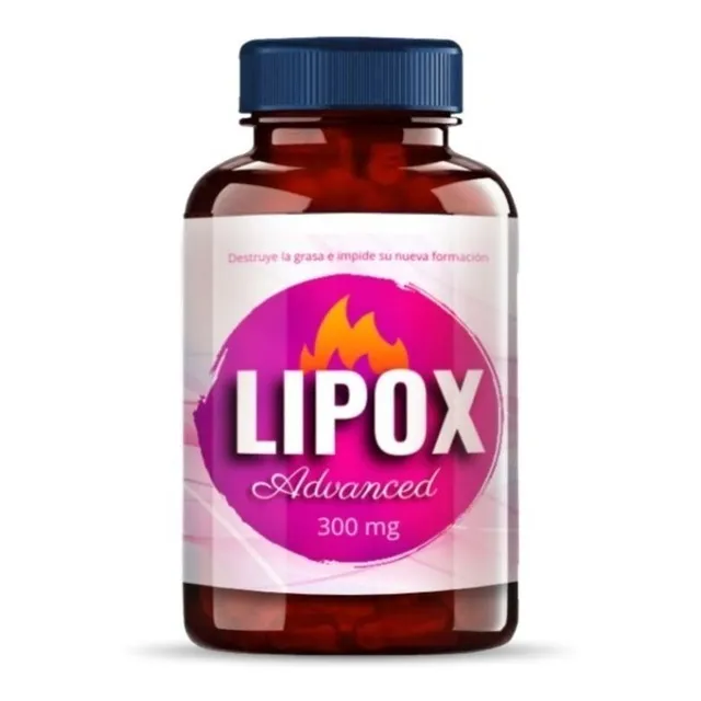 Pastillas Bajar De Peso Lipox Advanced E Inhibes Apetito
