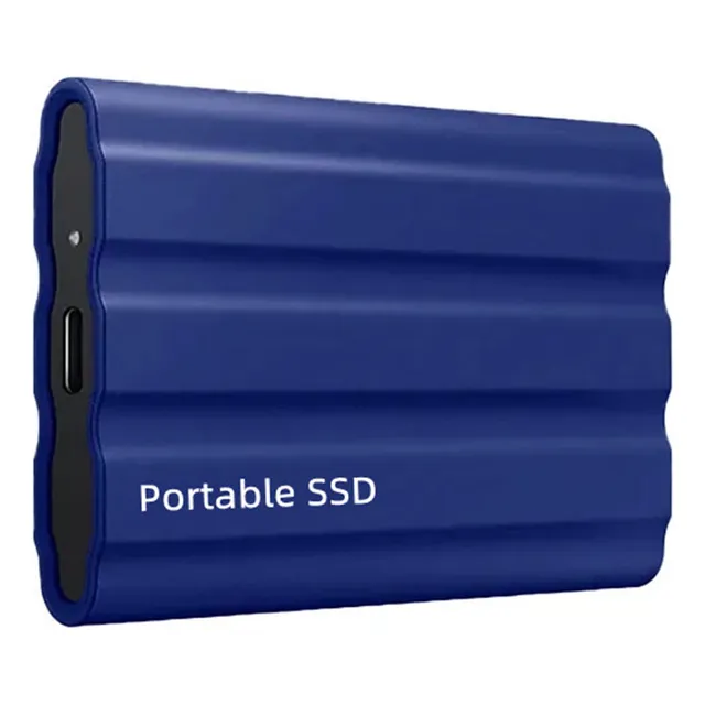 Disco Duro Externo De Ultra Alta Velocidad M.2 Ssd 2tb Azul