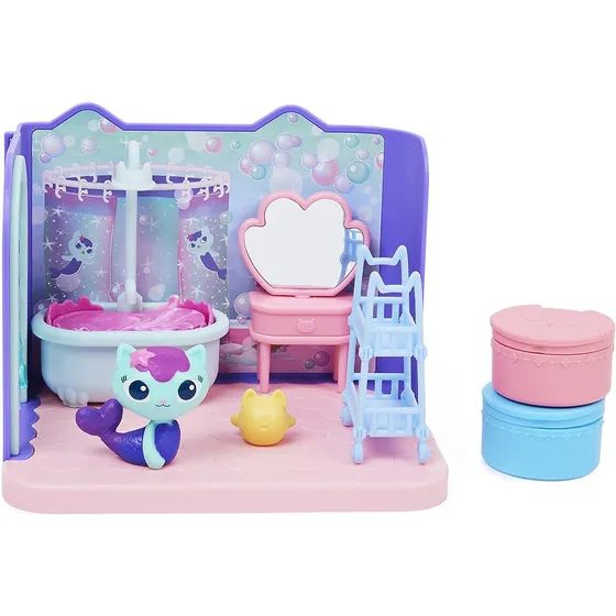 Cabbys Dollhouse Primp E Pamper Bathroom Mercat Figura 3