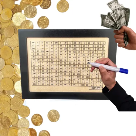 Woodbox Criativo Decorativo Guarde Dinheiro Método Japoneis