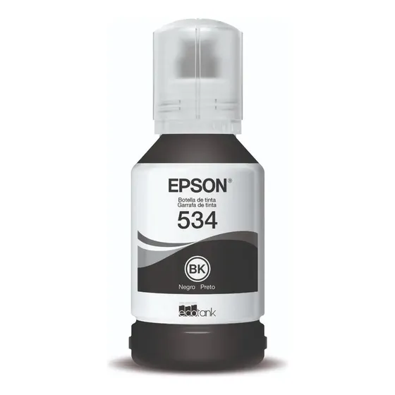 Botella De Tinta Epson Negra T534