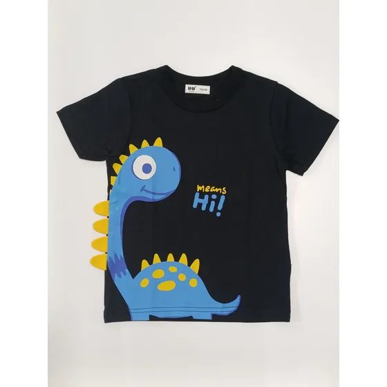 Franelas Básicas Niños, Bebes, Algodón, Dinosaurios, Animal