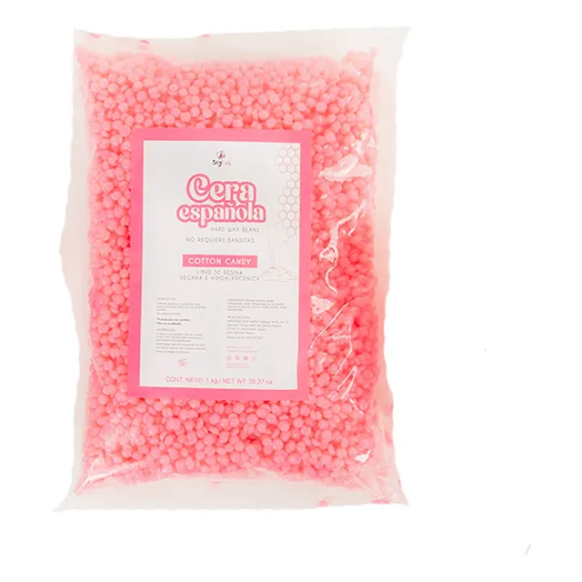 Cera Española Baykini Cotton Candy En Perlas 1 Kilo