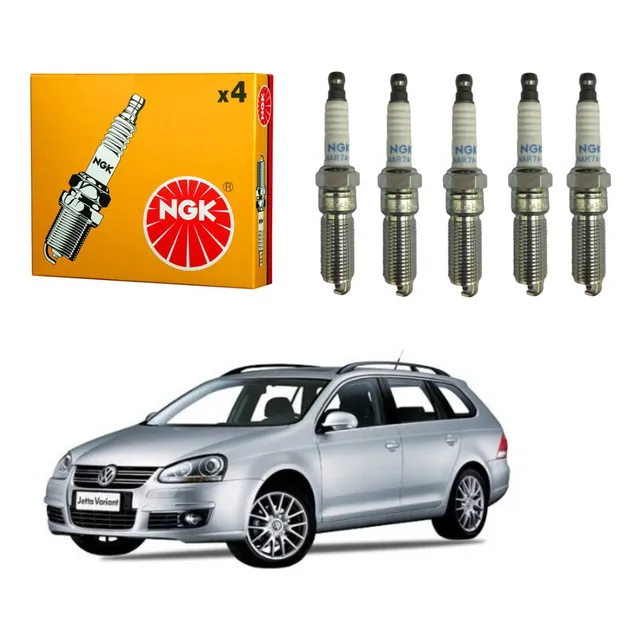 Jogo Velas Ngk Jetta Variant 2.5 20v 2009
