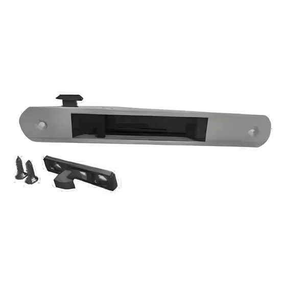 Jaladera D/ Embutir P/ Puerta Negra 4 Piezas