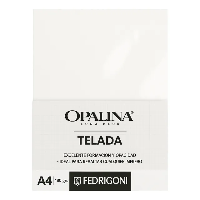 Cartulina Zzi Opalina A4 Texturada Mate 50 Hojas 180g