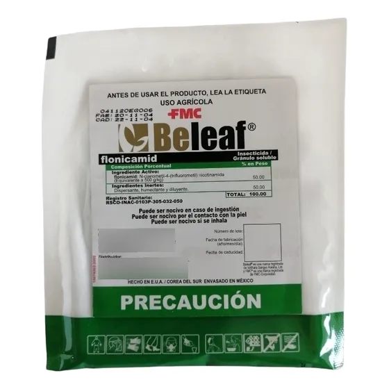 3 Pz Beleaf 20gr Flonicamid Insecticida Para Mosca Blanca