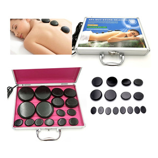 Kit De Piedras Calientes 16 Piezas Maletin Electrico Spa Kit De Piedras Calientes 16 Piezas Maletin Electrico Spa