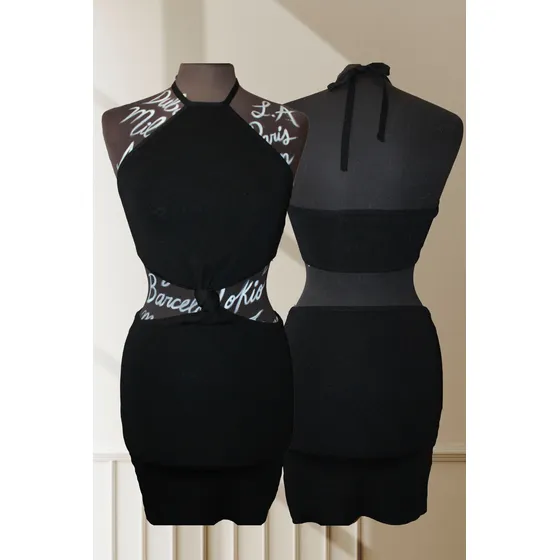 Vestido Casual Sexy De Dama Talla M