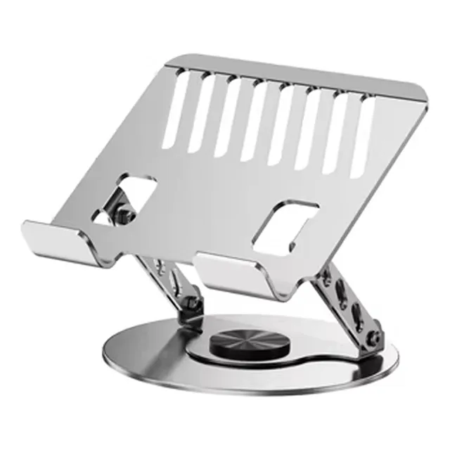 Soporte Laptop Tablet Macbook Aluminio Giratorio 360