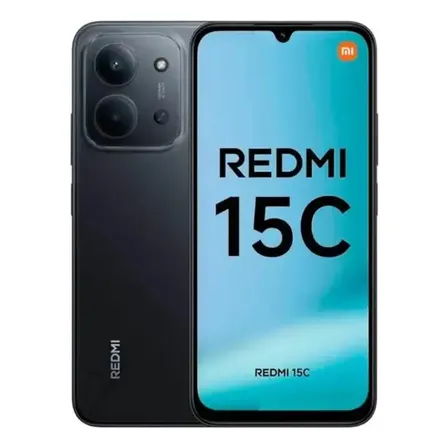 Celular Redmi15c 256gb Rom 8gb Ram Dual Sim Original Preto Preto