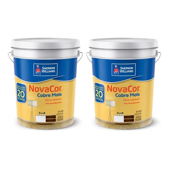 Pinturas Sherwin Williams Novacor Cubre Mas 40 Lt