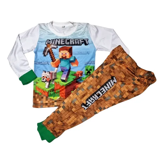 Playera Más Pantalón, Pijama Para Niños Personajes De Moda