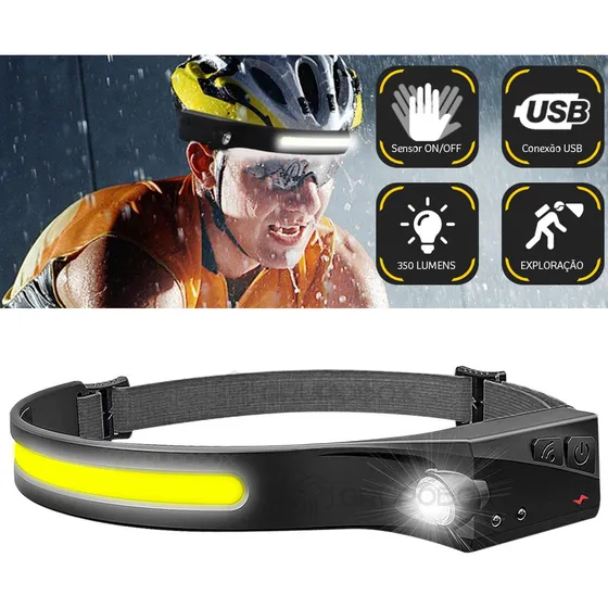 Lanterna Acampamento Ciclismo Led A Prova Dagua Trilha Pesca