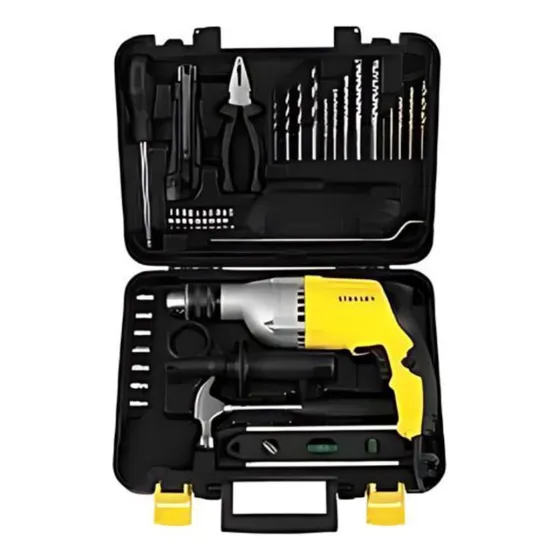 Promocion Kit Taladro Stanley + 36 Herr. Y Acc.