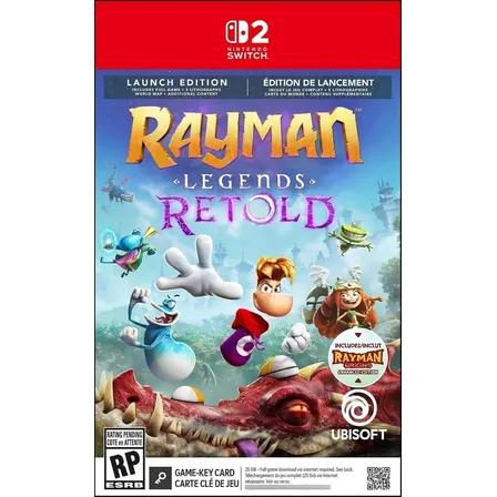 Rayman Legends Retold Launch Edition Switch 2