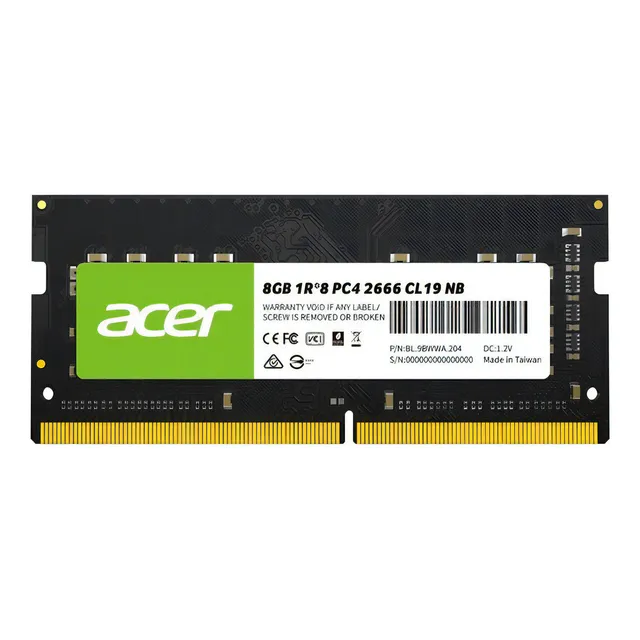 Memoria Sodimm Ddr4 Acer 8gb Sd100 Pc4-21300 BL.9BWWA.204 /vc